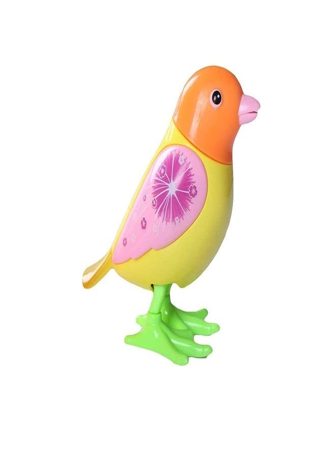 Quasar Wind Up Cute Colorful Bird Toy Pull Back Toy Key Operated Mobilization Vehicle Playsets Fantastic Birthday Gifts Little Kids Picnic Playing Your Children (Pack of 1) - Multicolor - Image 2